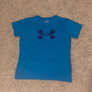 Blue Under Armour Athletic Tee